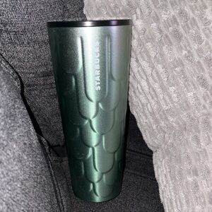 Starbucks Metallic Green Tumbler